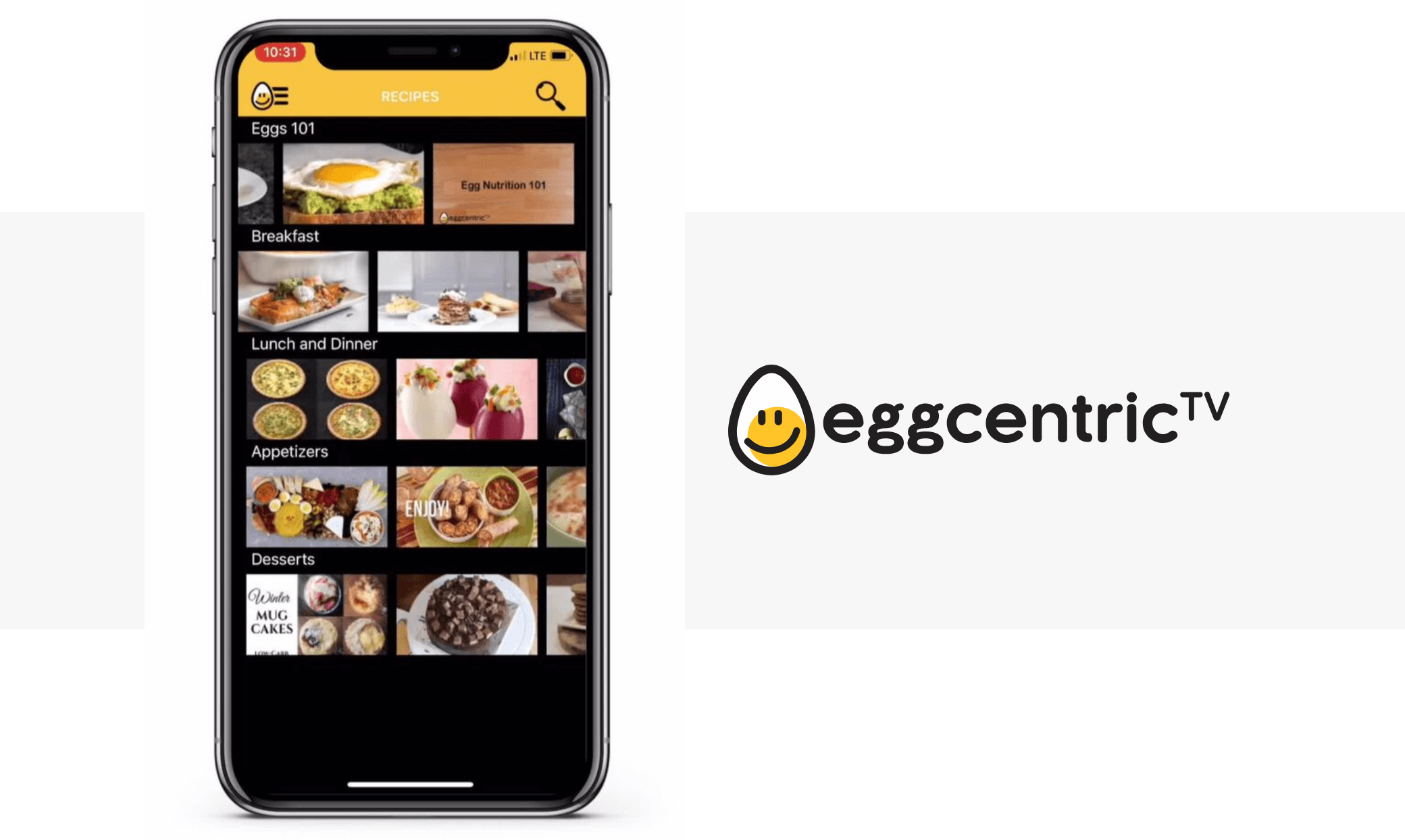 Eggcentric phone