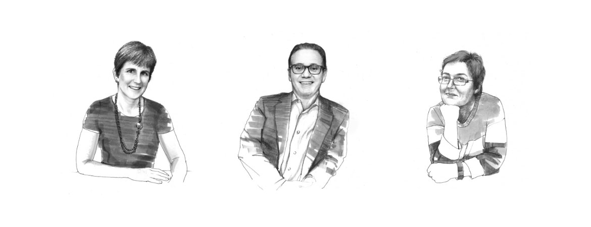Verit Advisors Illustrated portraits