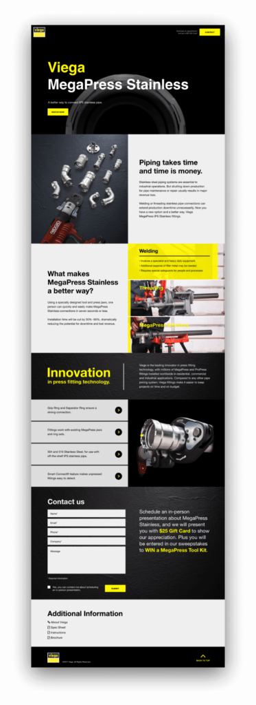 Viega Microsite