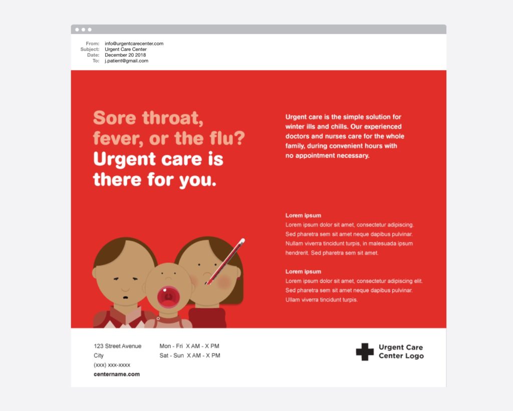 Urgent Care Center - The Motion Agency case study