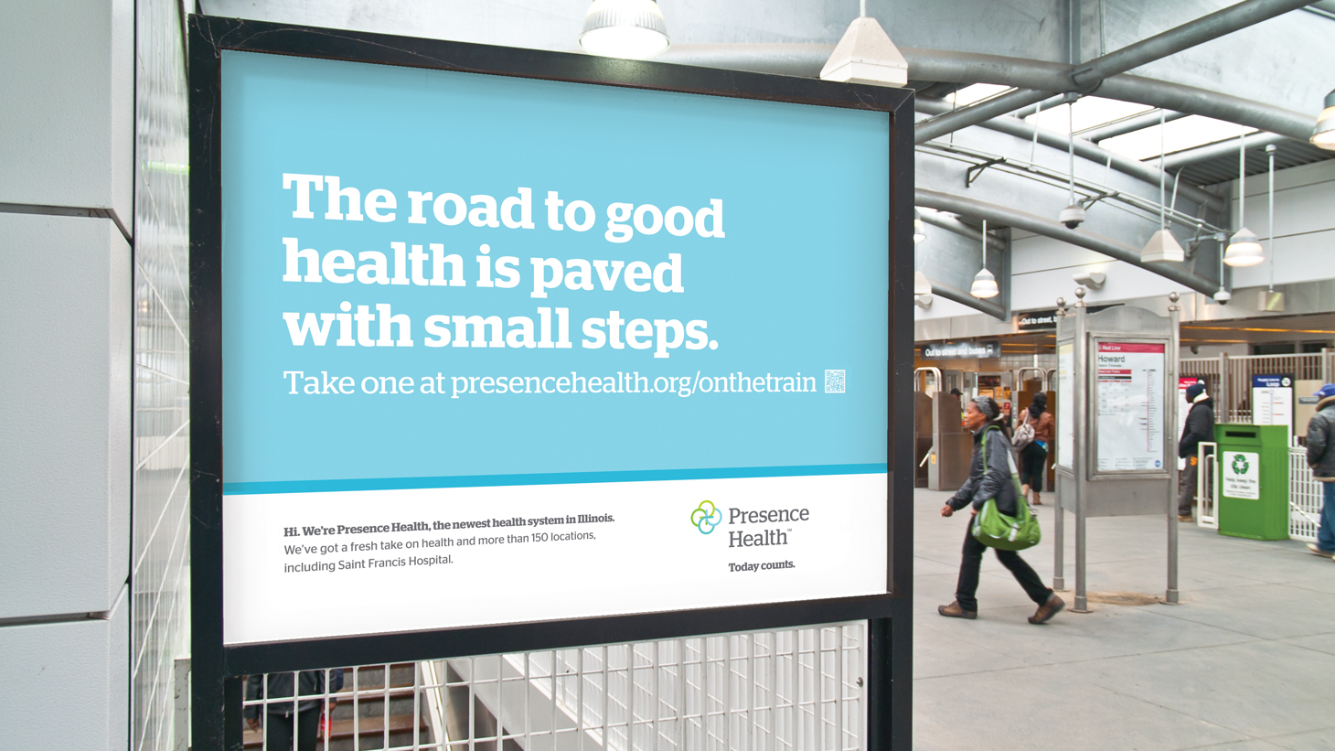 Presence Health Rail Card, a Motion Agency case study