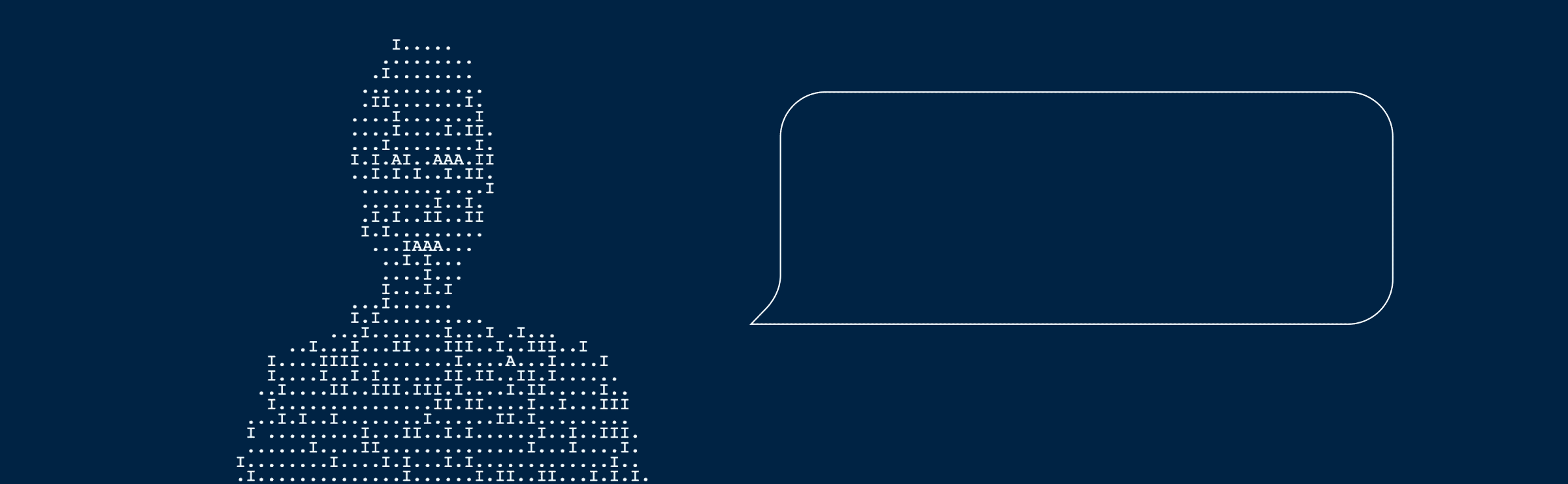 An AI person waves to the viewer while saying "Hi. AI is the solution to all your problems and will make your business profitable overnight..."