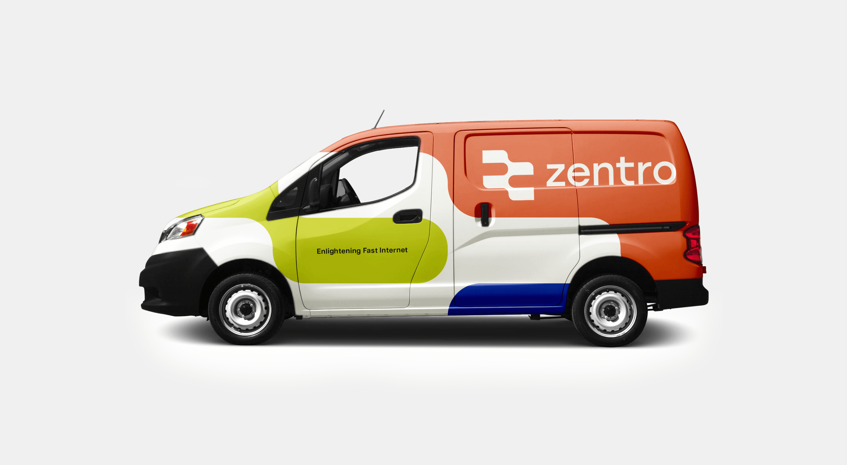 Zentro van wrap design