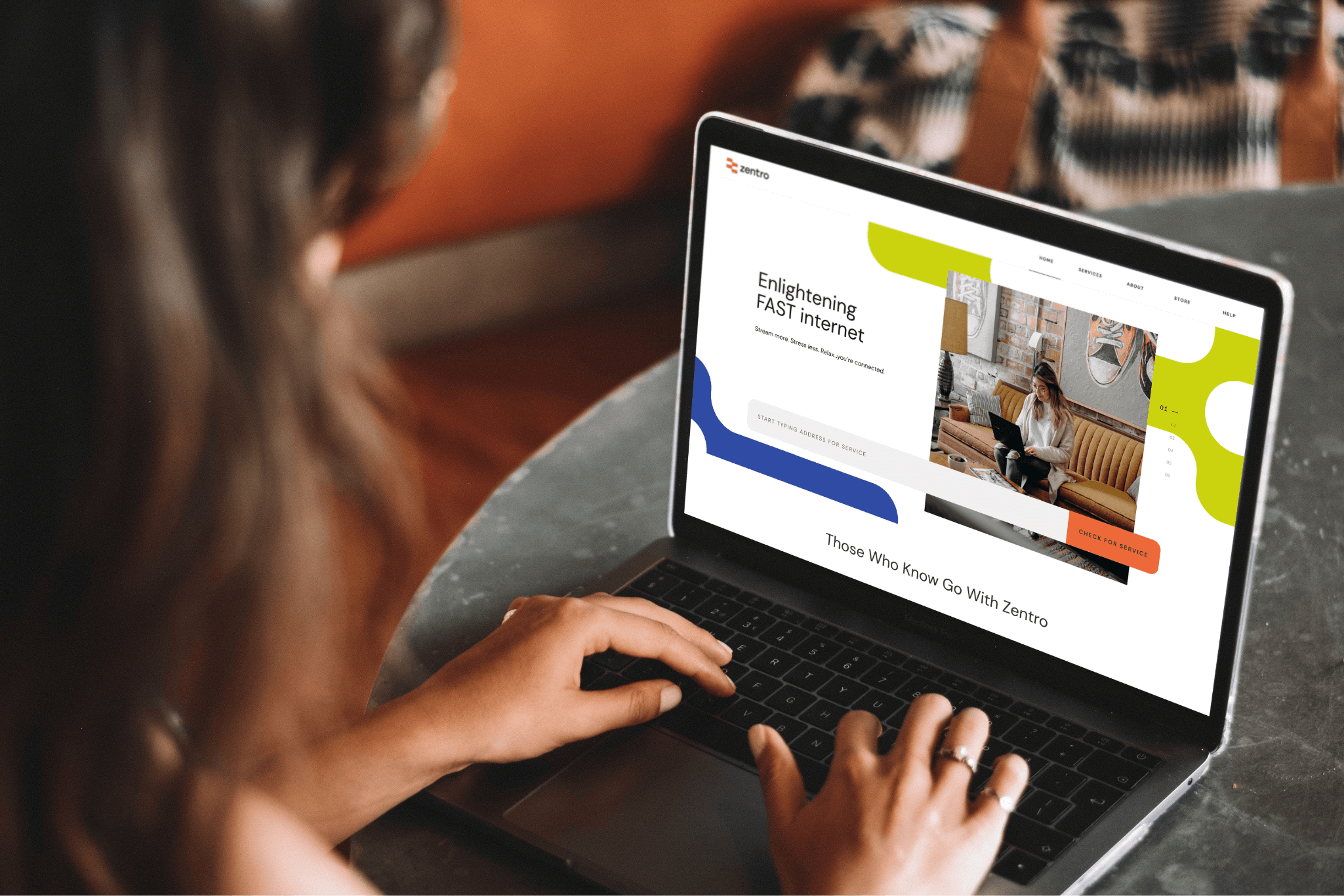Zentro website